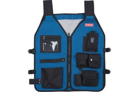 ЗУБР  10 карманов, жилет монтажника (38638)