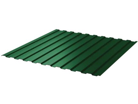 Профлист С-8 1200х2000х0,45мм RAL6005 зеленый мох (2,4м²)