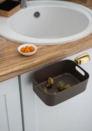 Держатель самоклеящийся 5,7х5,7х1см прозрачный 2шт 5525486