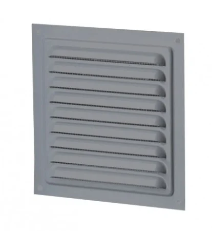 Решетка металлическая 170х240мм серая РМ1724С (Космовент)  1
