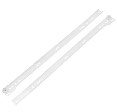 Направляющие роликовые SANBERG 450мм толщина 1мм белый