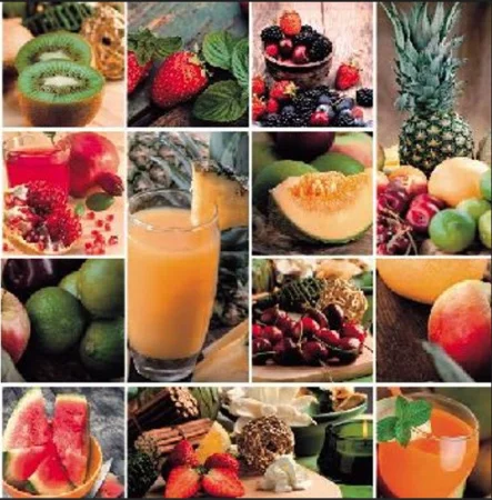 Клеенка  1,4х20м М8504А  фрукты  *1/20