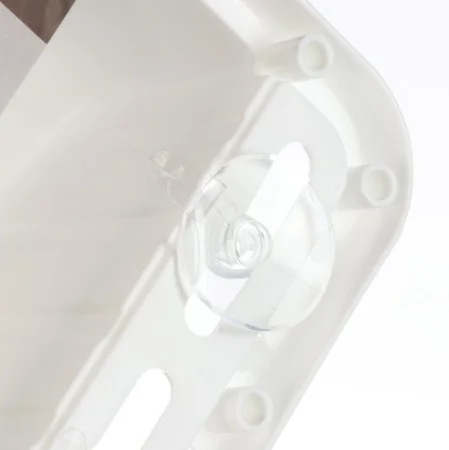 Полка двухъярусная навесная + крючки цвет белый 09164 (DDSTYLE)