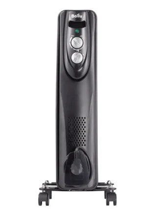 Радиатор масляный Ballu BOH/CL-05BRN 1000 Classic black черный 1кВт 5 секций