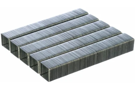 Скобы для степлера 11,3мм х 0,7мм узкие тип 53 10мм закалены заострены 1000 шт Fit 31410