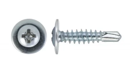 Саморез с прессшайбой 4,2х19 сверлоконечный, цинк 1 кг