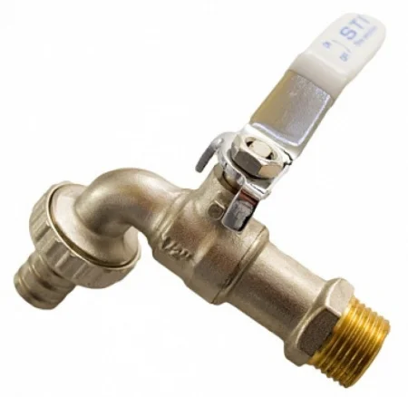 Кран шаровой STI водоразборный 20 *10/100