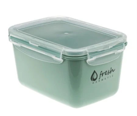 Емкость для продуктов ФРЕШ герметичная 1,3л М1423 (фисташковый)