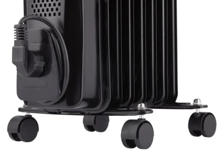 Радиатор масляный Ballu BOH/CL-05BRN 1000 Classic black черный 1кВт 5 секций