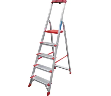 Стремянка 5 ступеней алюминиевая Новая Высота NV 3118 3118105