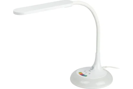Светильник настольный NLED-481-10W-W светодиодный с RGB ночником белый Б0048591 Эра