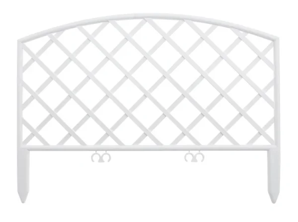 Забор декоративный Сетка 24х320см Palisad 65021 белый