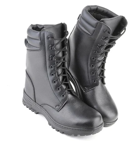 Берцы черные летние, мод. А65 (нат.кожа), р-р 41