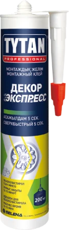 Клей монтажный декор экспресс Professional белый 310мл 16103 96269 (Tytan)  12 (+5)