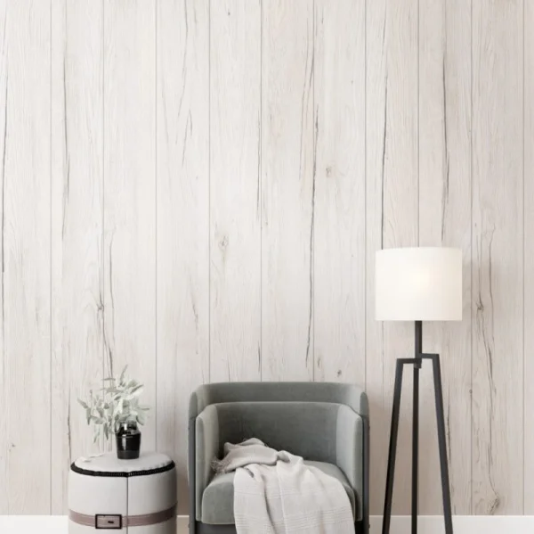 Панель МДФ Classic Stella Standart 2700х200х6мм Дуб Санремо Белый