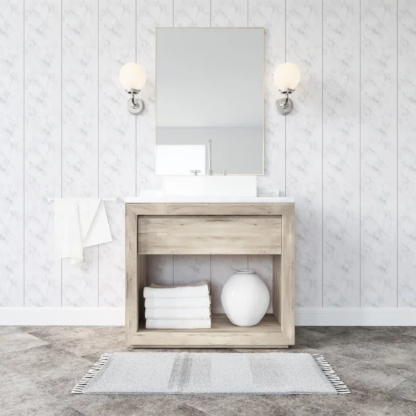 Панель ПВХ Stella Premium Slim Венеция Стоун Добор 652/1 2600х250х5