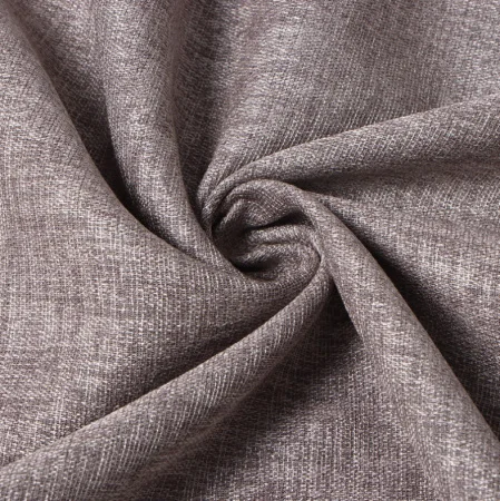 Штора Этель 145х265см Natural серый на шторной ленте рогожка/блэкаут 275г/м2 100% п/э 10181966