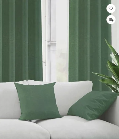 Подушка декоративная Канвас 40х40см шалфей