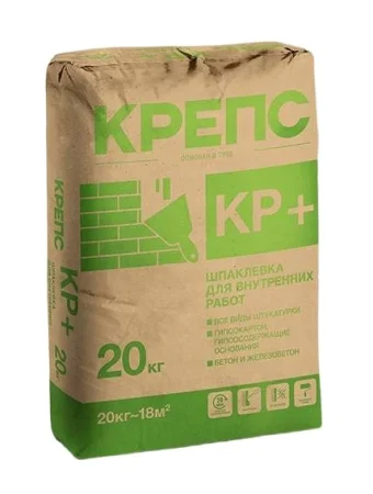 Шпаклевка полимерная Крепс КР+ 20кг