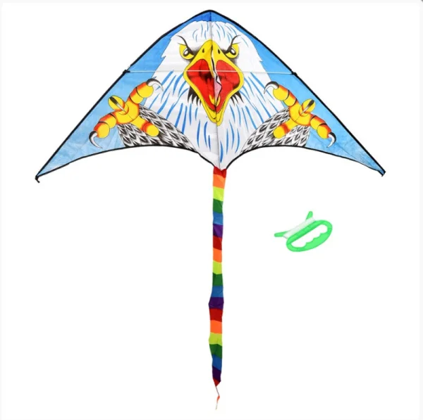 Воздушный змей 130х62см шнур 30м 3 вида Лев Тигр Орел BOYSCOUT 61483