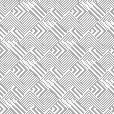 Коврик напольный из вспененного ПВХ Геометрия серый 7095 1,3х12м (Vilina)