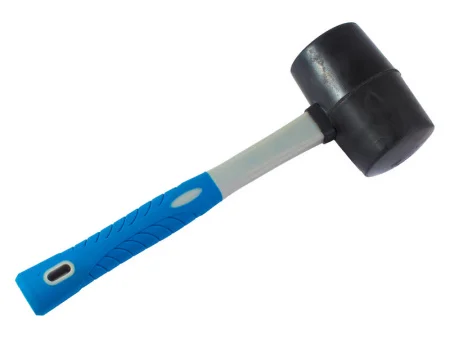 Киянка резиновая, фиберглассовая рукоятка, 680г, (шт.)