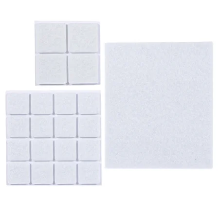 Протекторы защитные из фетра Vortex бежевые, в ассортименте 22*22мм, 30*30мм, 110*130мм 24382 *1