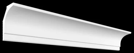 Плинтус потолочный GPX-7 2м для натяжных потолков