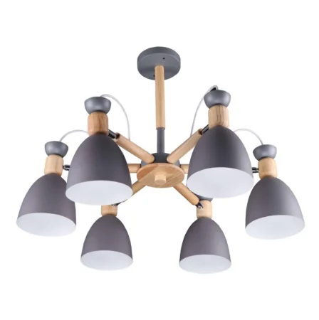 Люстра 10911/6WD+GR GR+WT ЭкономСвет