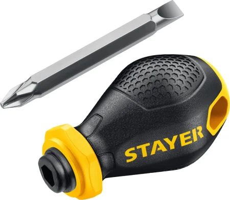 Отвертка переставная 32мм PH2 SL6 Stayer MaxFix 2511  1