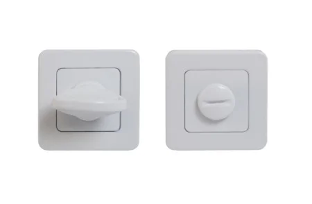 Ручка поворотная АЛЛЮР АРТ BK-S1 W / W(411111) матовый белый