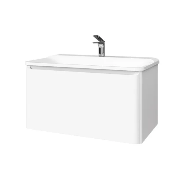 Тумба подвесная Welto 80 белая Wel.01.80/P/W/RL