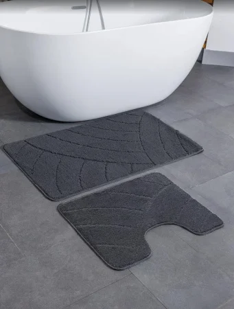 Коврик д ванной  Gold  50х80 40х50см антрацит МС2-080 (My Crystal)  1