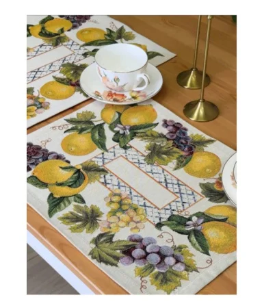 Комплект салфеток Жюра Виноград и лимоны 35х45см 2шт 2413639