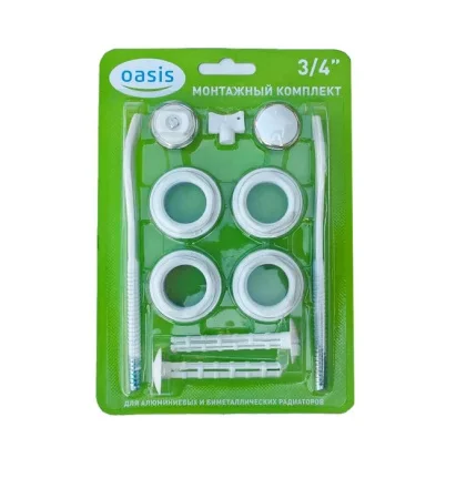 Монтажный комплект 3 4  (с 2-мя кронштейнами) Oasis  1