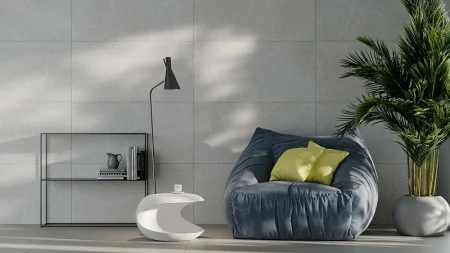 Керамогранит Kerranova SKALA K-2201/MR 600х1200х10мм 1уп=1,44 м2 (2шт) белый