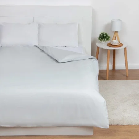 Пододеяльник Этель 175х215см серый, 100% хлопок, поплин 125г/м2 9241735