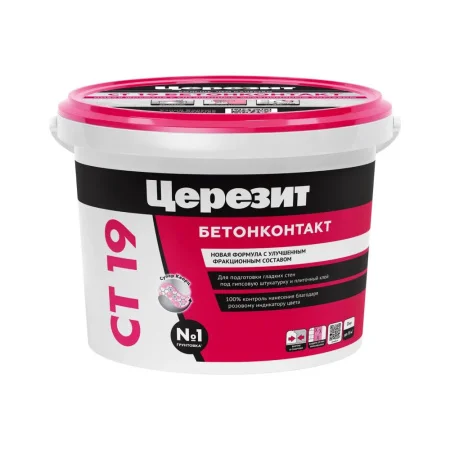 Грунтовка СТ-19 бетонконтакт 3кг 2473932 морозостокая (Церезит)  6 168
