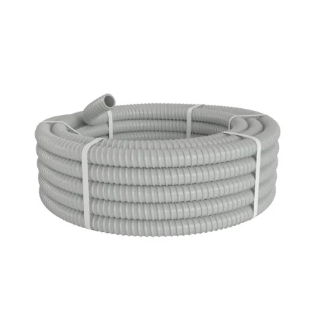 Труба гофрированная армированная ПВХ d25мм 30м серая 57025 DKC