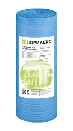Подложка Порилекс НПЭ 3х1000х50 голубой (50м²)