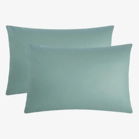 Комплект наволочек Этель 50х70см -2шт бирюзовый поплин 125 г/м2 6925302
