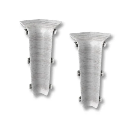 Угол внутренний 362 Акация белая 80мм Лексида