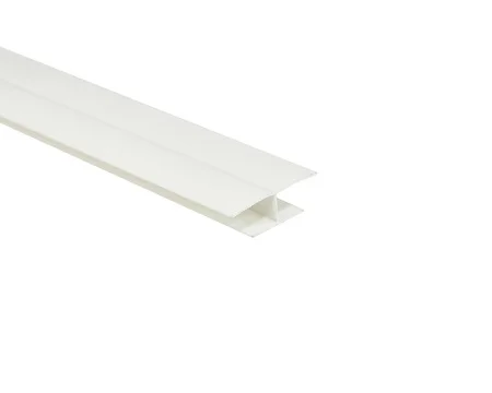 Элемент соединительный Н-обр., белый 3м. (паз 8 мм) Уп=30шт.