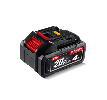 Аккумулятор Зубр 20В, 4.0Ач, аккумулятор LMS АКБ-20-4  1