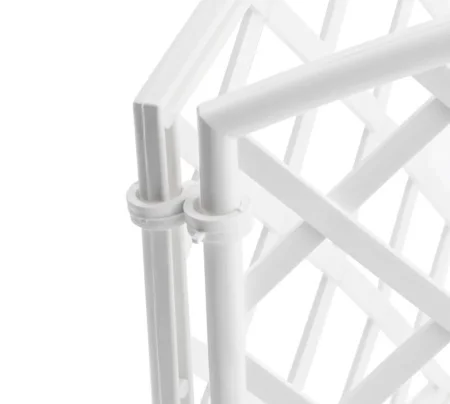 Забор декоративный Сетка 24х320см Palisad 65021 белый