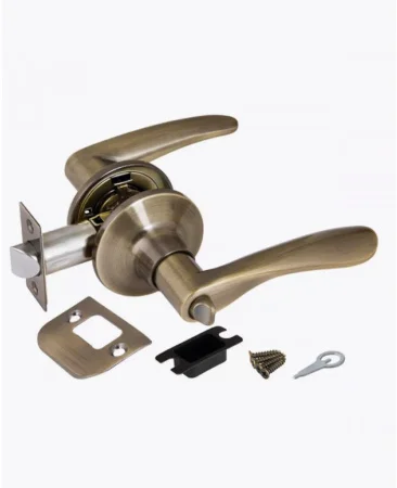 Ручка-защёлка Punto DK610 BL AB-BK фик. бронза 49537  1