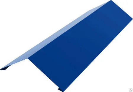 Планка угла наружного 115х115х2000мм RAL5005 сигнально-синий 0,40мм К-505