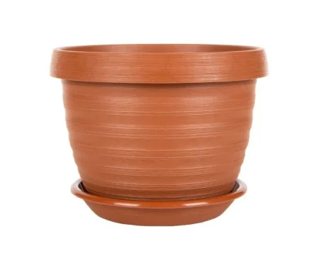 Горшок для цветов 5Plast Толедо Ж1167 Терракот 3л