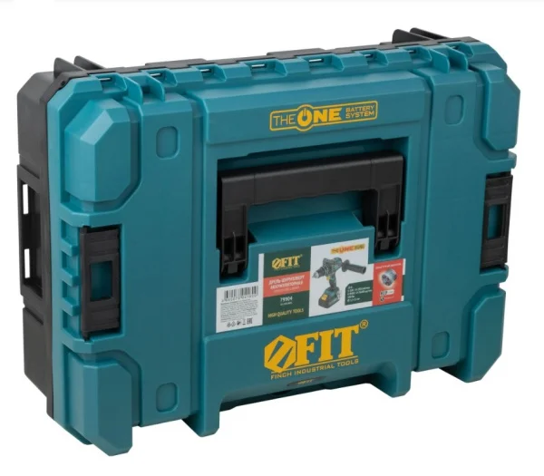Дрель-шуруповерт аккум. Fit CD-S20LiBHC 79904 20В, 100 Нм, кейс