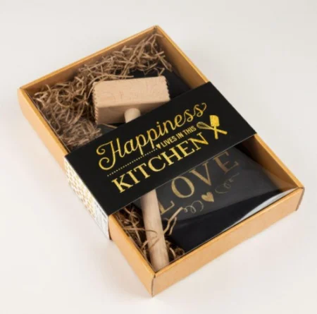 Набор кухонный "Kitchen",варежка-прихватка 20х28см, молоток деревян. 5468328 *1